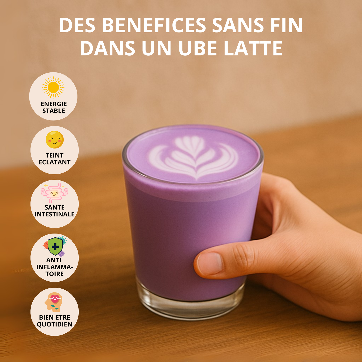 Poudre 100% ube Hanaïa