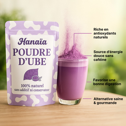 Poudre 100% ube Hanaïa